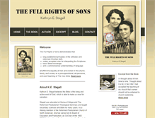 Tablet Screenshot of fullrightsofsons.com